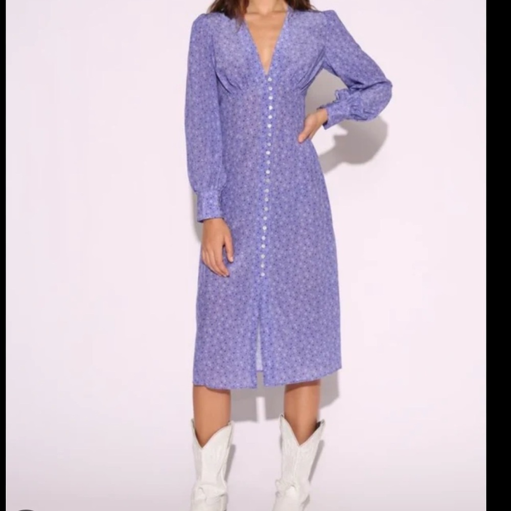 NWT Realisation Par Vivienne dress in purple haze size M could fit size S